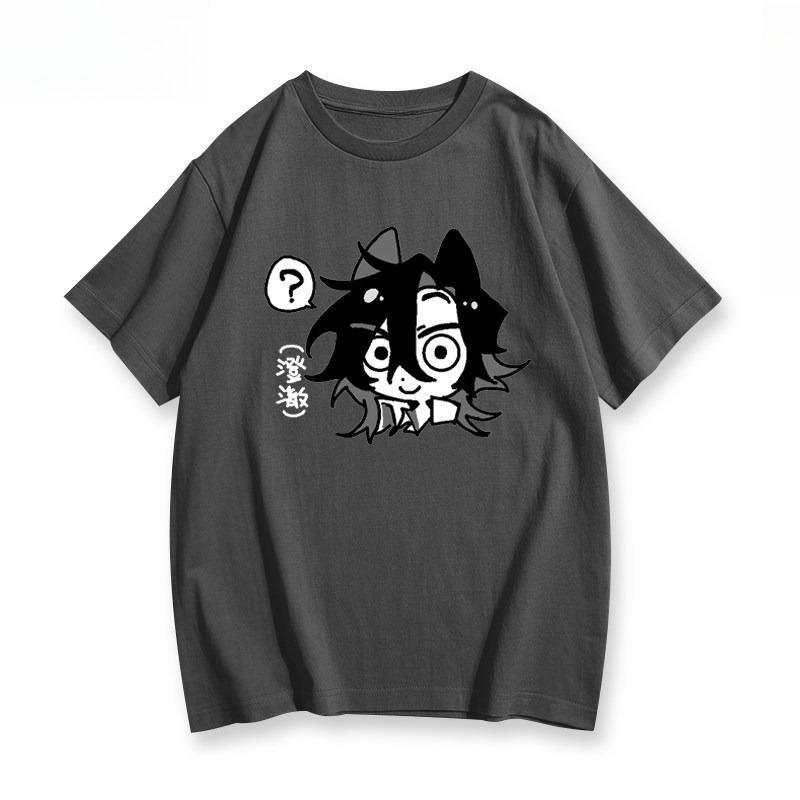 The Mysterious Master Leonards Surrounding Kleinke Meow Meow Style Cosplay Shortsleeved Tshirt for Men Suitable Summer