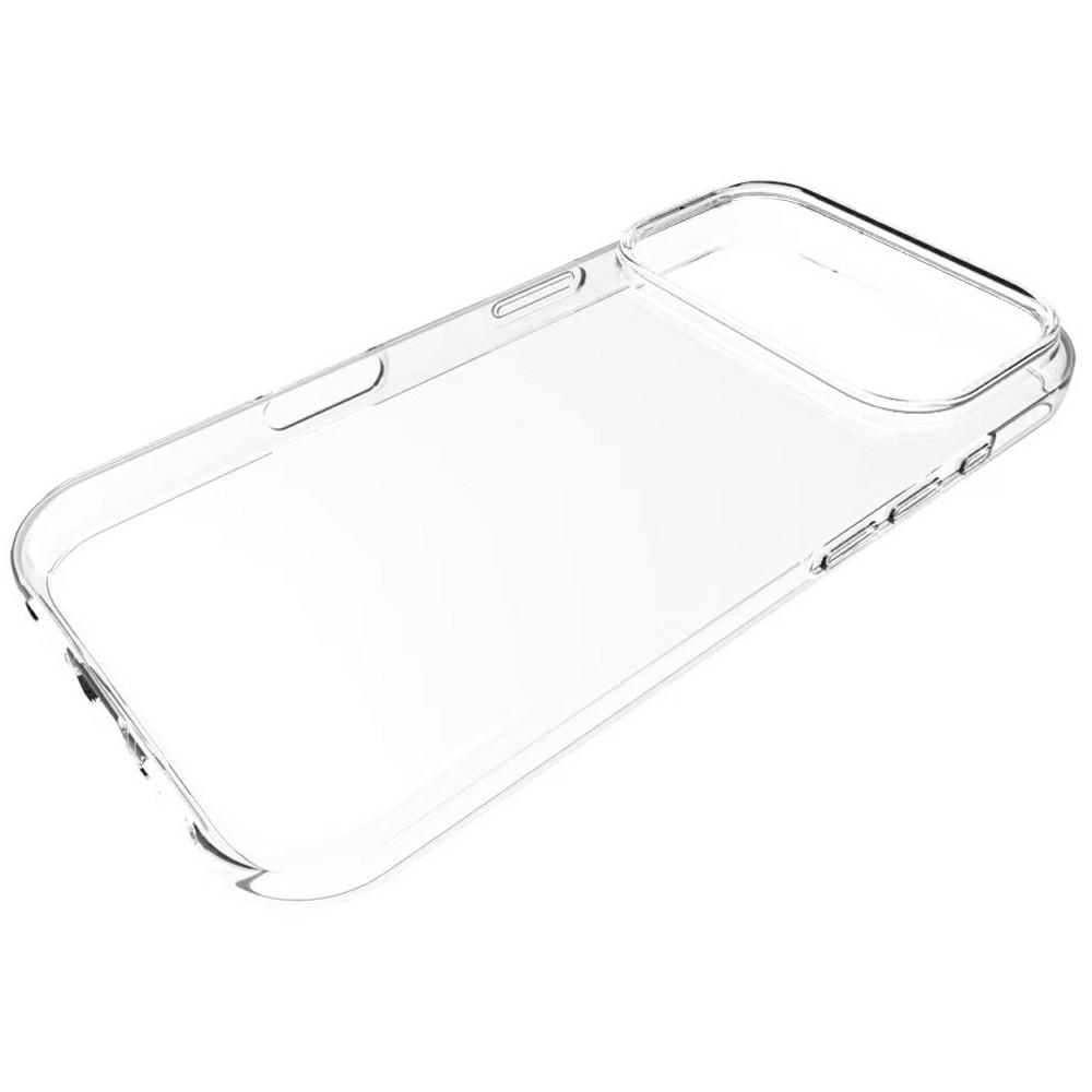 For iPhone 17 Pro Max Case Anti-Fingerprint Crystal Clear TPU Phone Cover
