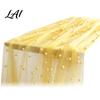 Versatile Table Runner for Holidays Faux Pearl Runner Sheer Tulle Washable Dining Room Elegant Overlay Weddings Holiday Parties Dreamy Decor