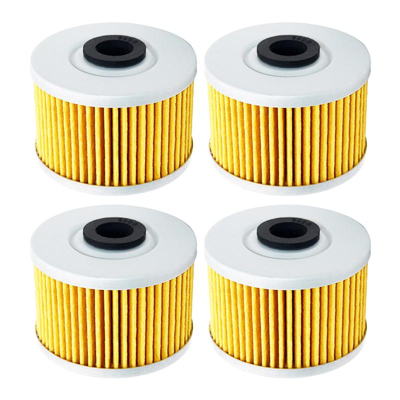 2/4/6 Stück Cyleto Motorradölfilter für Kawasaki BN125 Eliminator Ninja 125 Z125 KL250 BX250 Z250 Z250SL KSR110 KFX450R KX450F