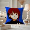 Anime EExperiments LLain Cushion Cover Antidustmite Pillowcase Invisible zipper silky short plush Sofa cushion cover