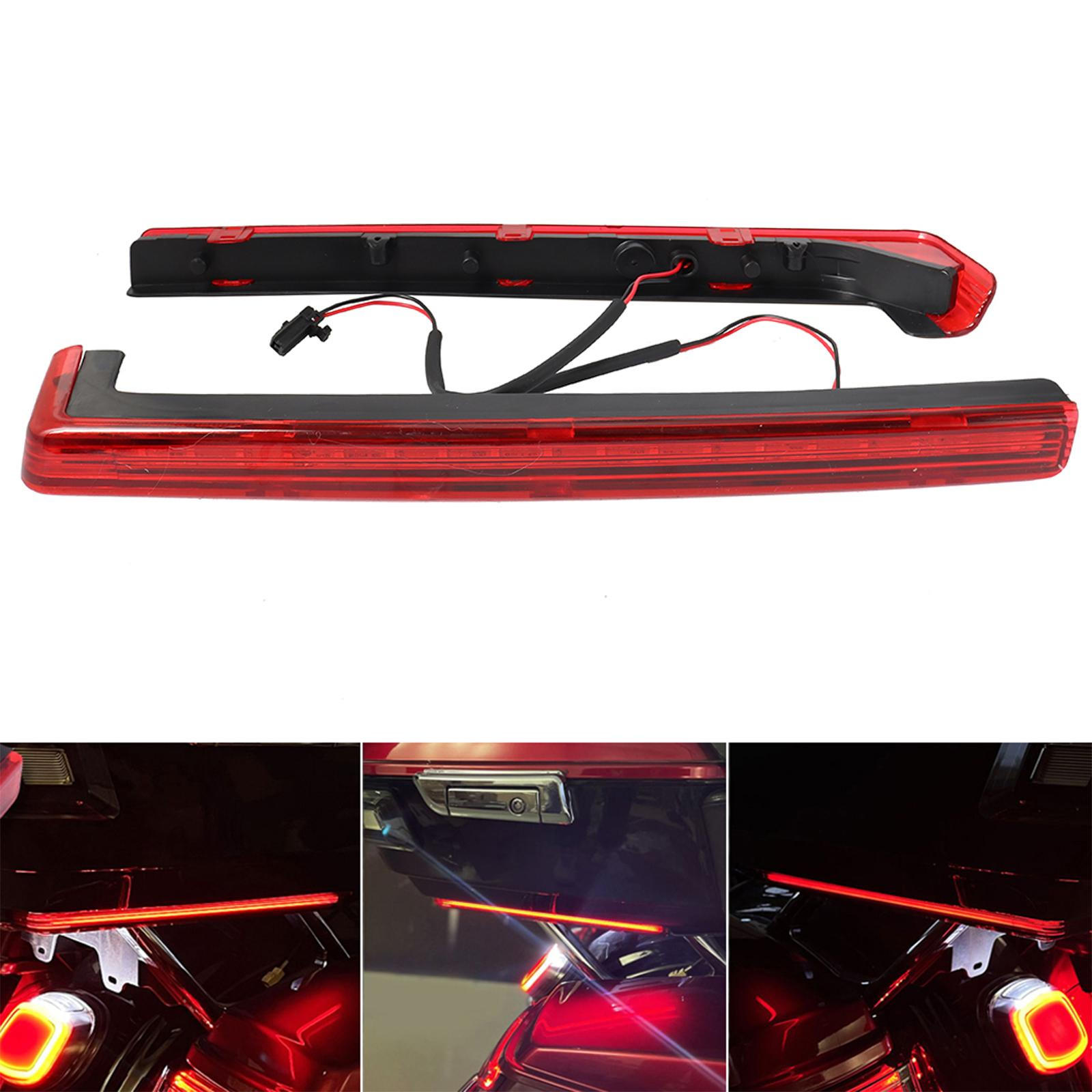 

2Pack Motorcycle Side Panel / Parts/ Accessories Fit for Touring червоний