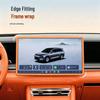 Silicone Protective Cover for 26 BYD Tang EV Screen Models - Center Console Display Frame, Anti-Collision