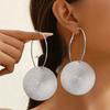 Fashionable and Creative Circular Geometric Earrings, Suitable for Wearing on Various Festivals, Daily Travel, Gatherings, and As Gifts