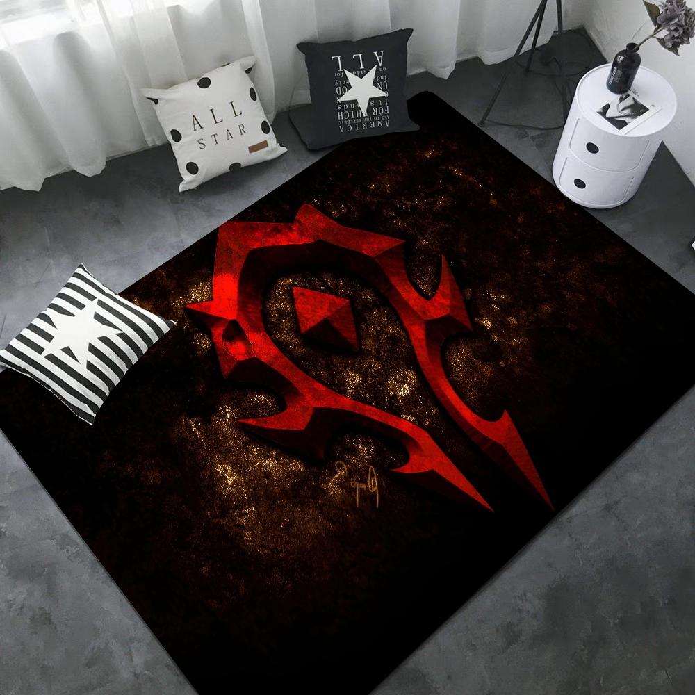 World Of Warcraft Door Mat Washable Non-Slip Living Room Sofa Chairs Area Mat Kitchen Doormat Area Rug