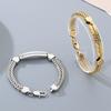 Durable Stainless Steel ID Bracelet for Men Minimalist Braided Chain Fashion Jewelry Vintage Accessory Daily & Party Wear