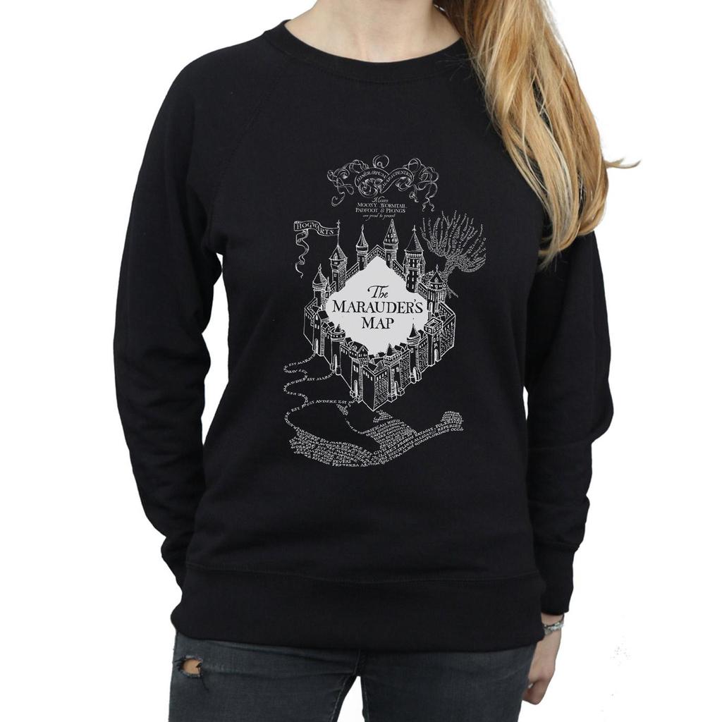 HARRY POTTER Damen/Damen The MarauderÂ´s Map Sweatshirt