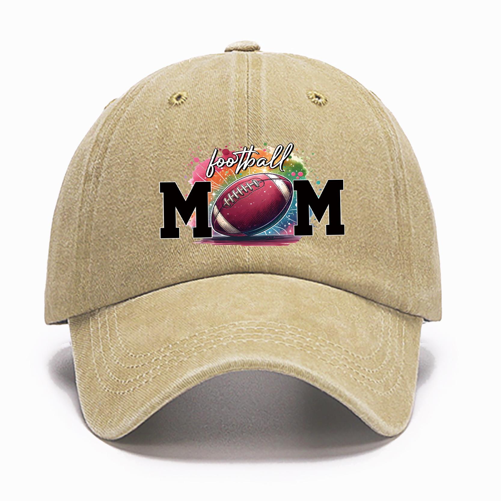 

Регулируемая бейсболка унисекс, низкопрофильные мягкие хлопковые кепки, летняя пляжная кепка для мужчин и женщин, Snapback с футбольным принтом as the picture хаки