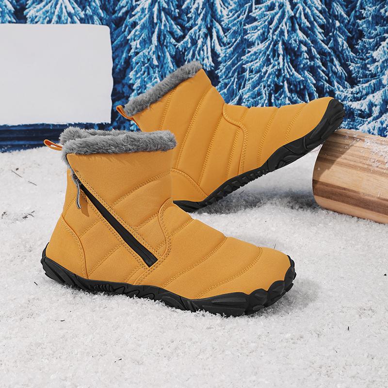 Stivali da Neve Invernali per Bambini Peluche Antiscivolo Scarpe di Cotone Impermeabili Carine Scarpe da Bambino Calde Pelliccia Ragazzi Ragazze Stivali da Neve Outdoor
