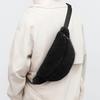 Unisex Furry Fanny Pack Zipper Closure Fuzzy Crossbody Bag Fashion Multifunctional Foldable Lightweight Autumn Winter Daily Bag