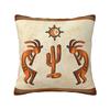 Afrikanische Stammes-Native American Kokopelli Kissenbezug xcm Samt Kissenhülle für Sofa Quadratischer Kissenbezug Heimdekoration