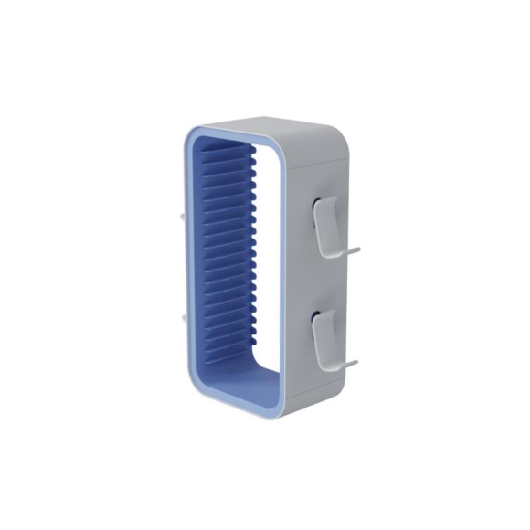 Quick Assembly Game Disc Rack Organizers 18 Slot Multifunction  Gaming Media Storage Organizers Upgrades for синий