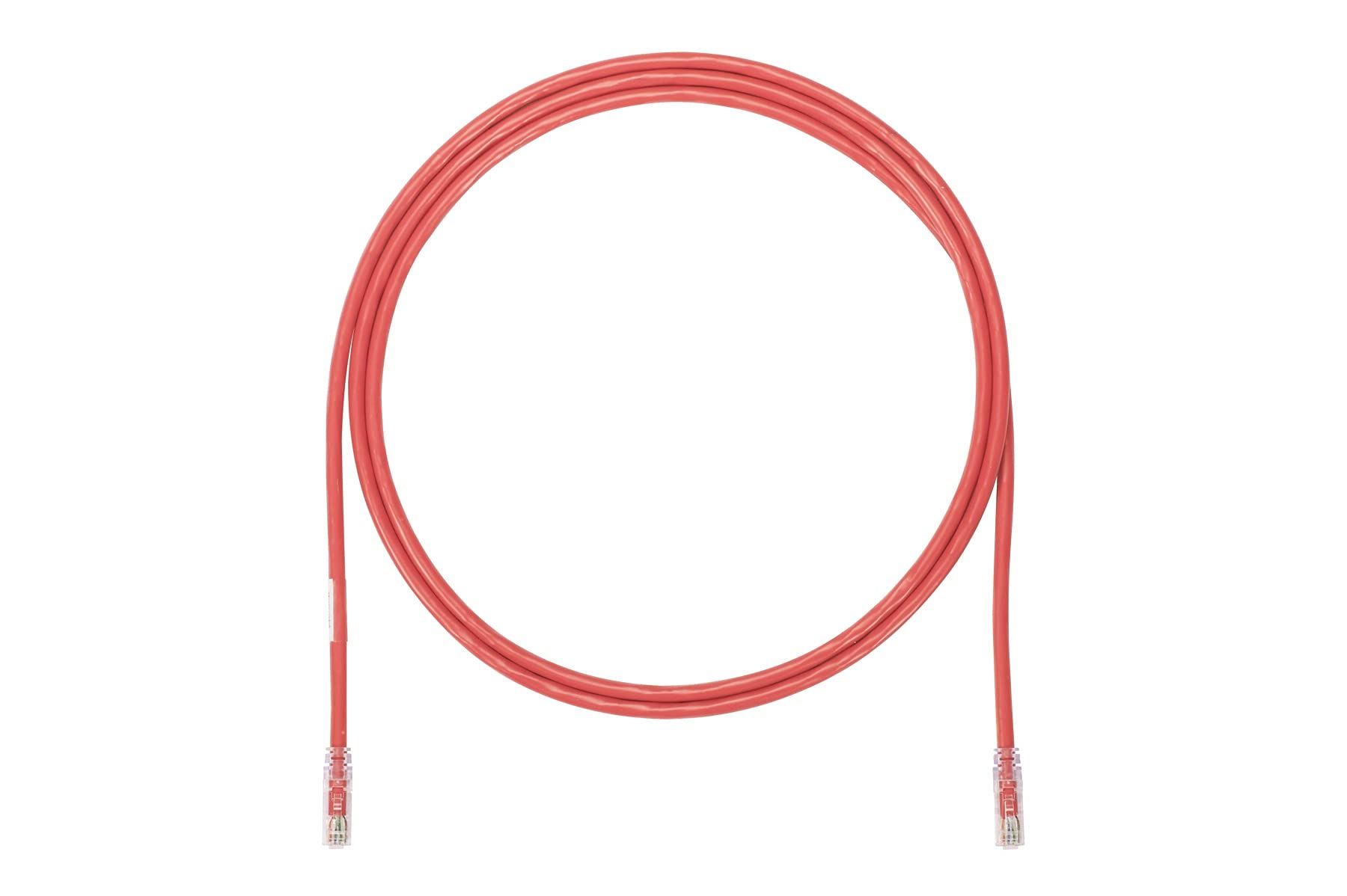 

Шнур патч-корд Panduit Corporation Категорія 6A UTP 24AWG Багатожильний UTP6AX5MRD, Провід, Діаметр 6,4 мм, 5 м, Червоний,