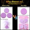 Wholesale Glue Gasket Eyelash Glue Holder Adhesive Pallet Eyelash Extension Glue Pads Stand On Eyelash Plastic Makeup Tools