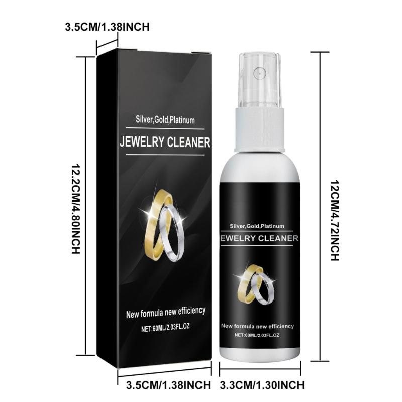 Professionelle Schmuck-Dekontaminationslösung Schmuckreiniger für Gold- und Silberschmuck Marmorpflege