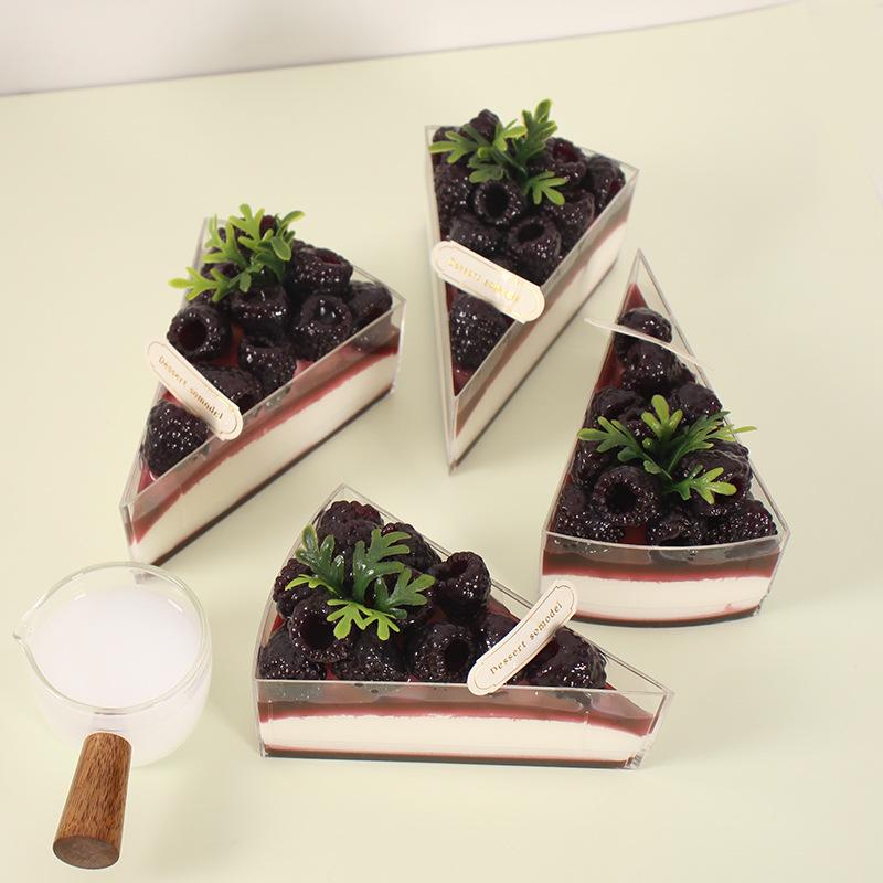 Blackberry Cake Fridge Magnet - Dessert Decoration Toy