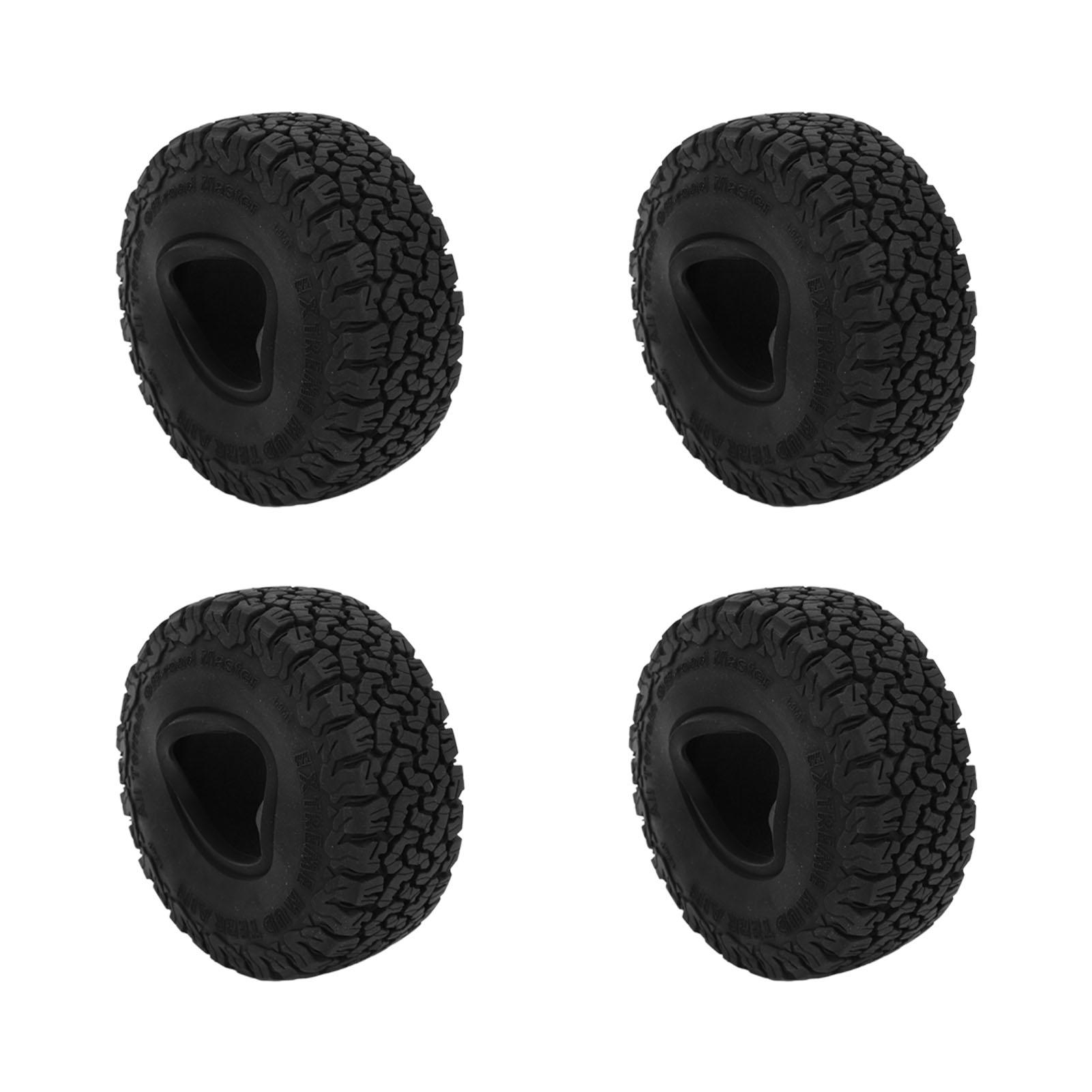 

4 шт. 1,9 дюймові шини для RC краулера, амортизація, комплект гумових шин для RC для Hsp для Redcat для