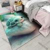 1PC Cute Little Turtle Print Carpet for Living Room Bedroom Bedside Floor Mat Sofa Table Area Rugs Home Decor Luxury Gift