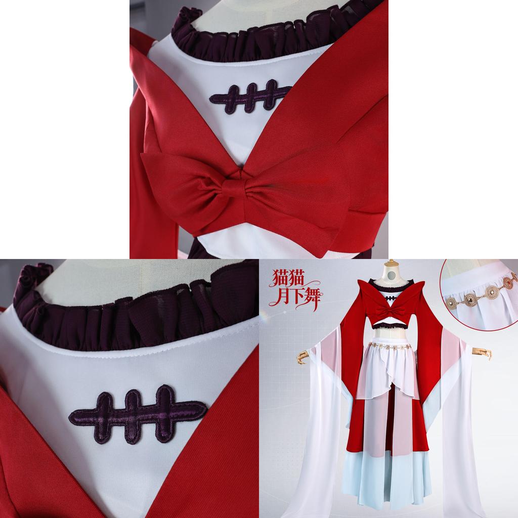 The Whisper Of The Pharmacist Girl Cosplay Costume For Girls With Accessories And Sweet Style For Summer