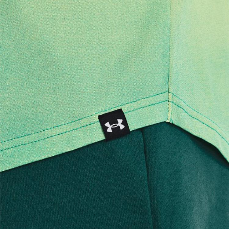 Under Armour Project Rock Fade Short Sleeve T-Shirt Men Green 1378906-391