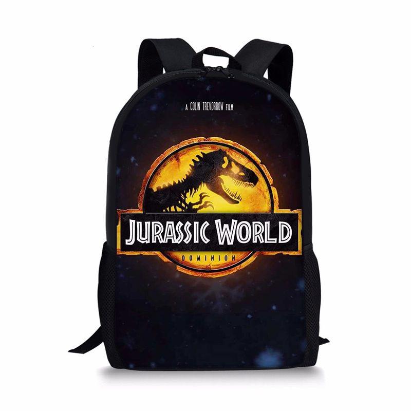 Jurassic World Dinosaurier Rucksack Große Kapazität Schultasche für Jungen und Mädchen