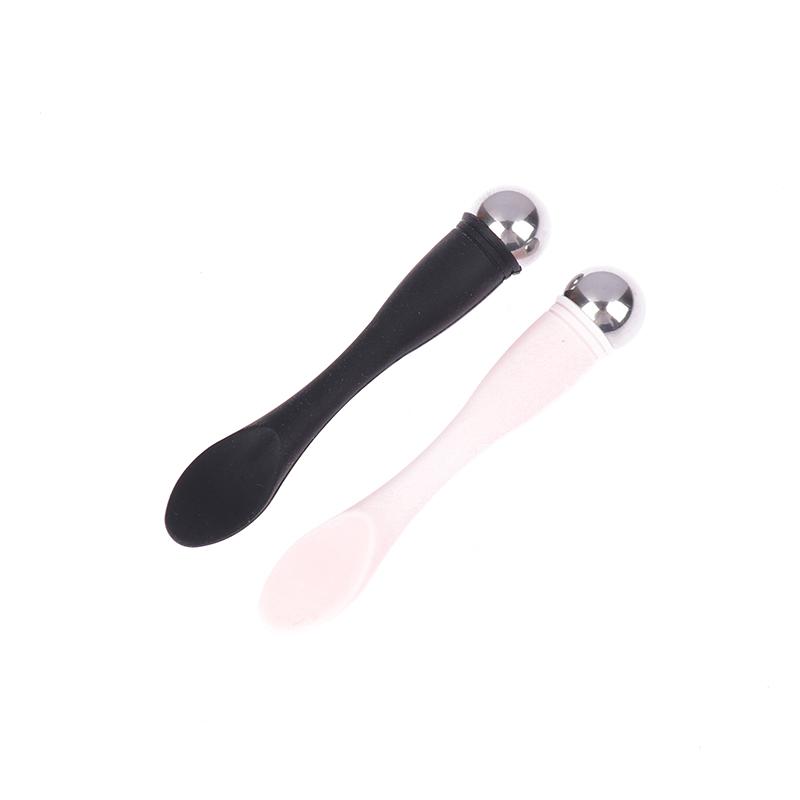 Eye Skin Massager Unbreakable Reduce Puffiness Zinc Alloy Eye Cream Applicator