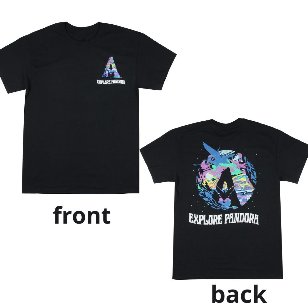 Avatar  The Way Of Water Men s Distressed Explore Pandora Logo T-Shirt Tee Unisex T-Shirt XXXXL