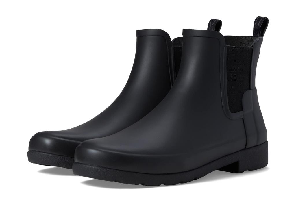 Hunter Rain Boots Refined Chelsea Boots Black [Women's]
