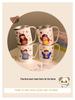 Whimsical Family Stainless Steel Cartoon Toothbrush Cup