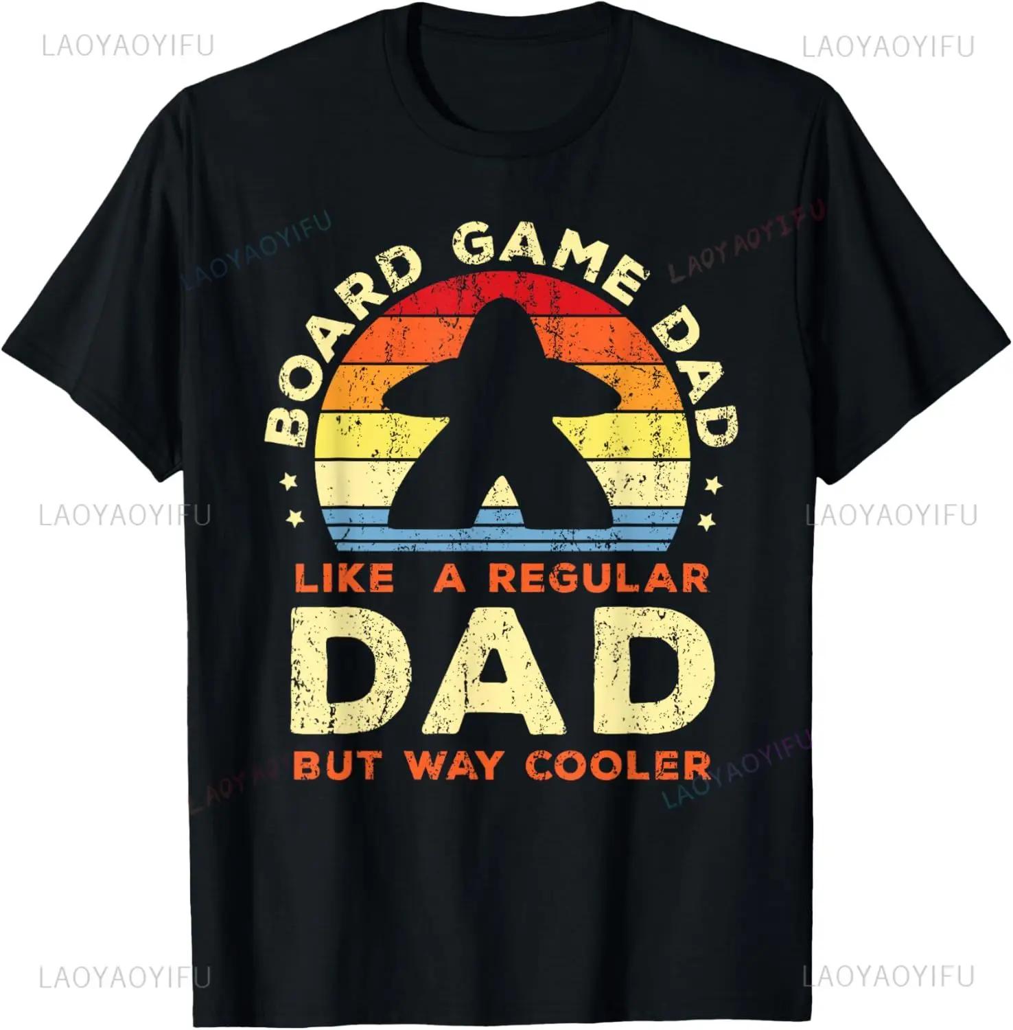 

2025 new model Mens Game Dad Gamer Father T-Shirt Print Original Design Gifts T Shirts Mens Clothing Camiseta Hombre 4XL