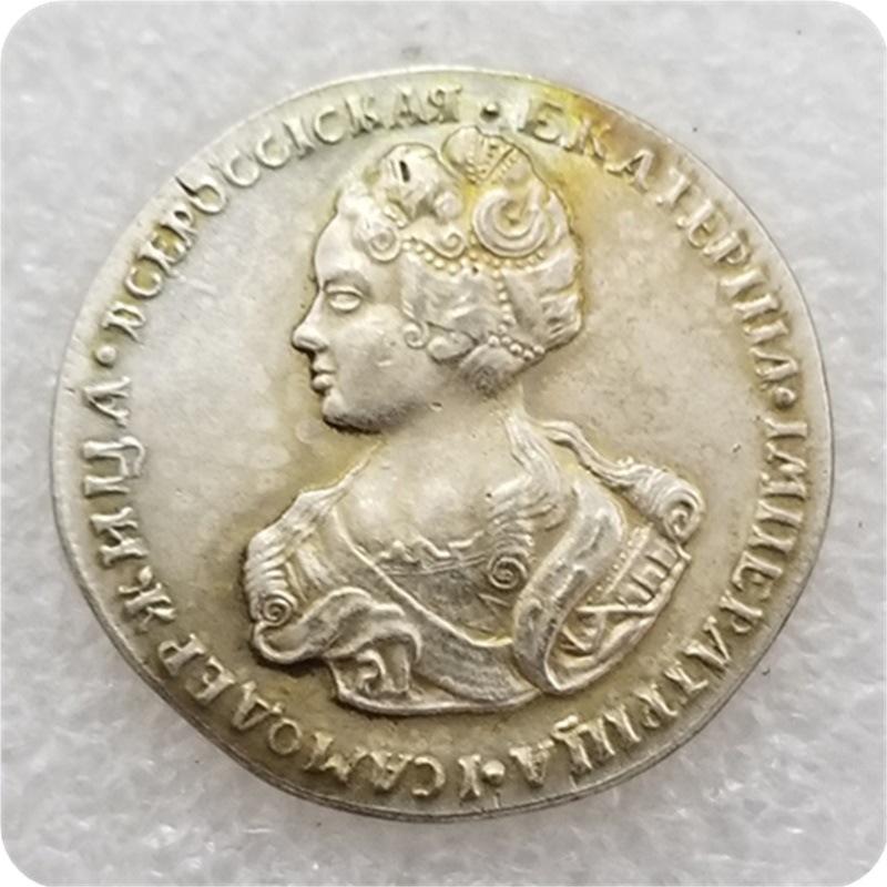 

1726 Российский СССР Памятные Коллекционные Сувениры Серебряные Монеты A разноцветный