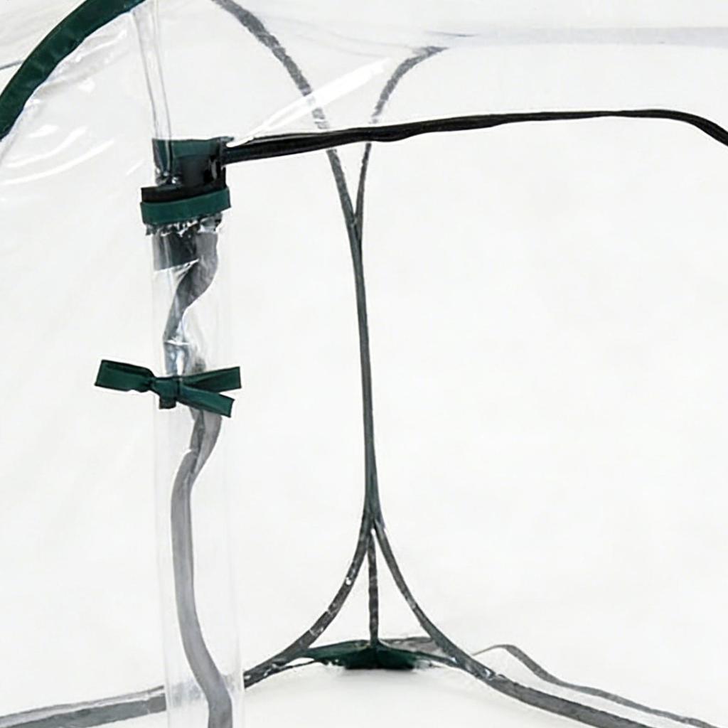 Estufa Instantânea Transparente com Zíper para Clima Frio Estufa Pop-Up Instantânea Para Canteiros de Morango Pátios Pomares Jardim