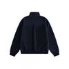 Unisex Retro Plaid Stand Collar Zip-Up Hoodie Jacket Casual Oversized Sweatshirt