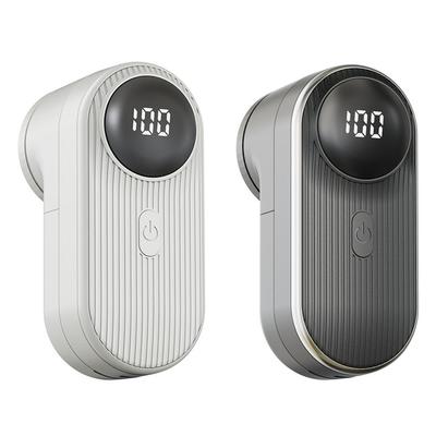 Electric Lint Remover Fabric Shaver USB Rechargeable Sweater Shaver LED Display Electric Pellet Fluff Remover for Home Travel