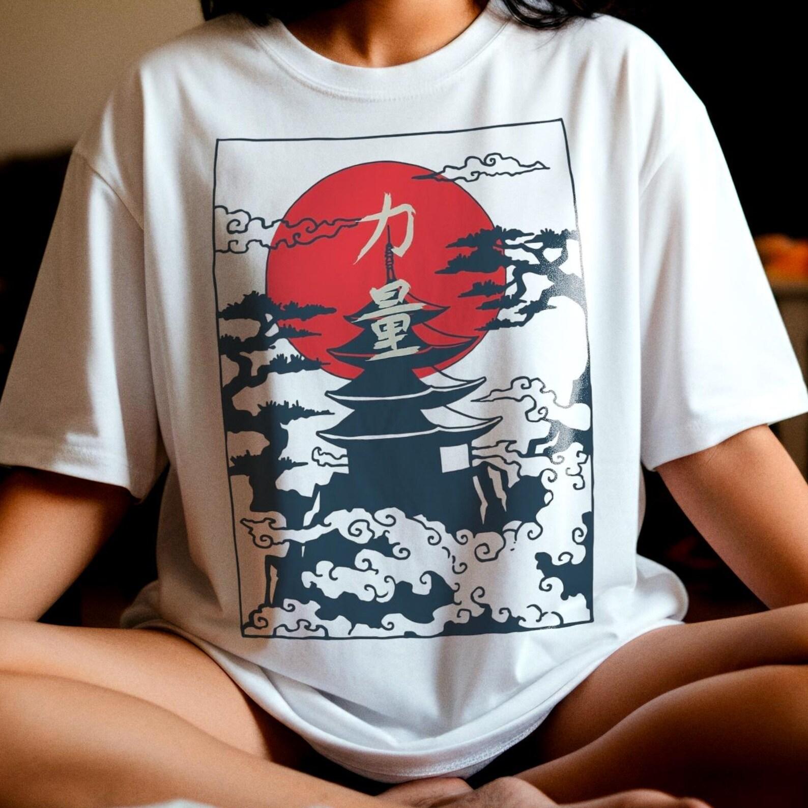 Japanese art shirt, Japanese Street Wear, Japanese style clothing, Retro Japanese T-shirt japanese graphic tee, Tokyo shirt 3XL