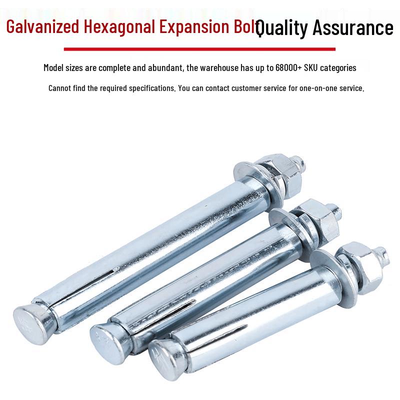 GUWANJI Carbon Steel Sleeve Expansion Anchor Bolt
