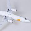 1:80 Scale Large 47CM Model Airplane Mongolian Airlines Boeing 737 Plane Models Diecast Airplanes with LED Light for Collection