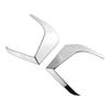For Peugeot 2008 208 2020 2021 2022 2023 2024 Stainless Steel Car Front Fog Light Lamp Frame Covers Trim Accessories