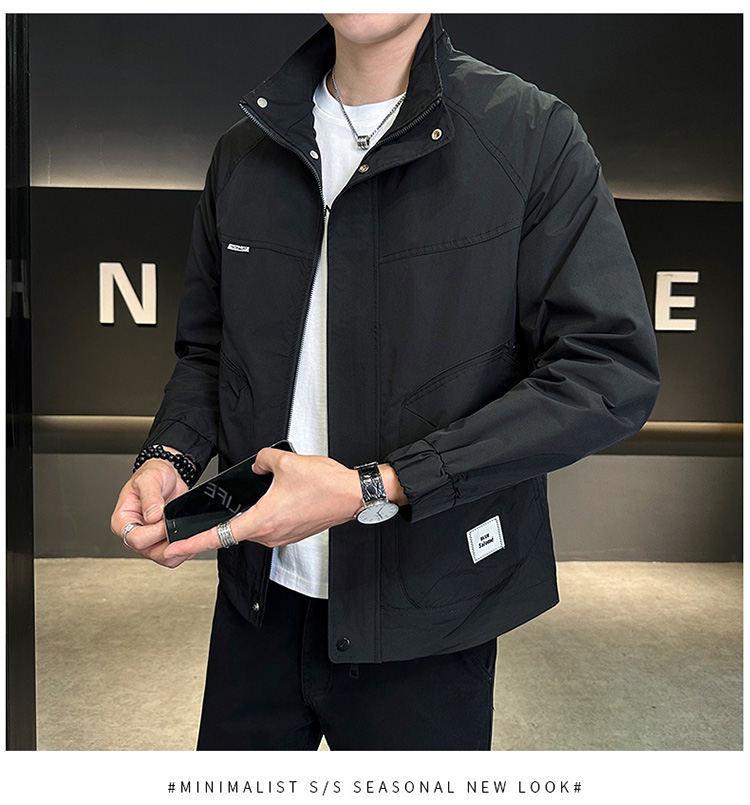 2025 Trendy Men's Versatile Cotton-Padded Jacket for Spring & Autumn