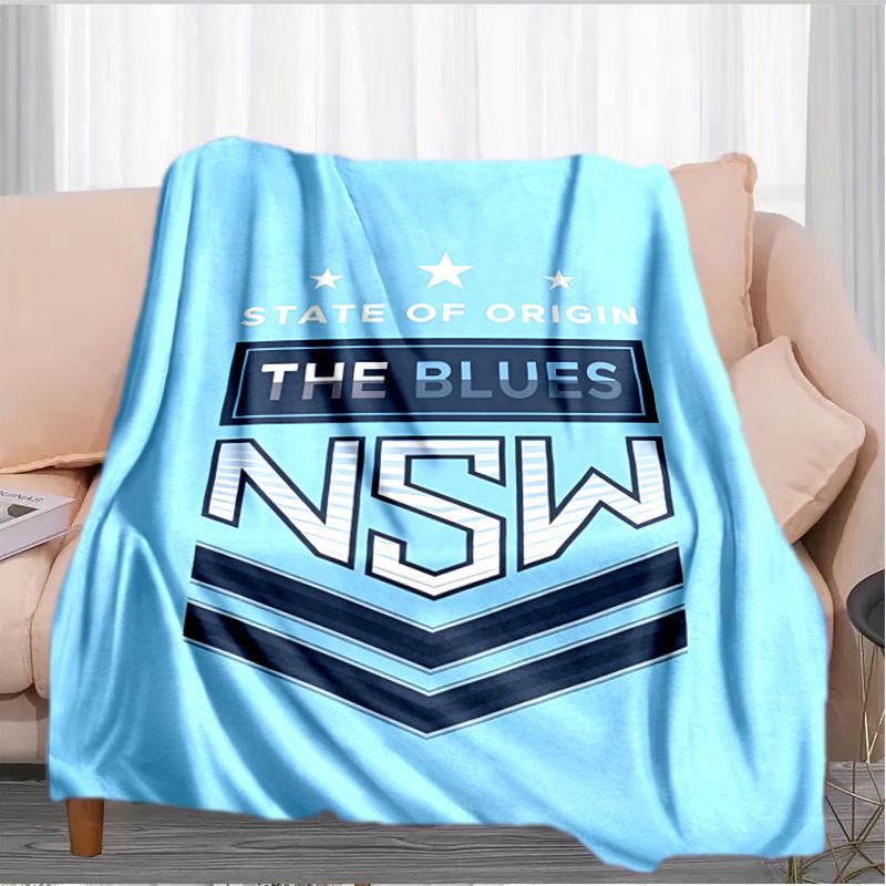 Nk Osijek Crest Design Blanket Suitable for Sofas, Beds, Offices, And Camping - Perfect Gift for Halloween Christmas