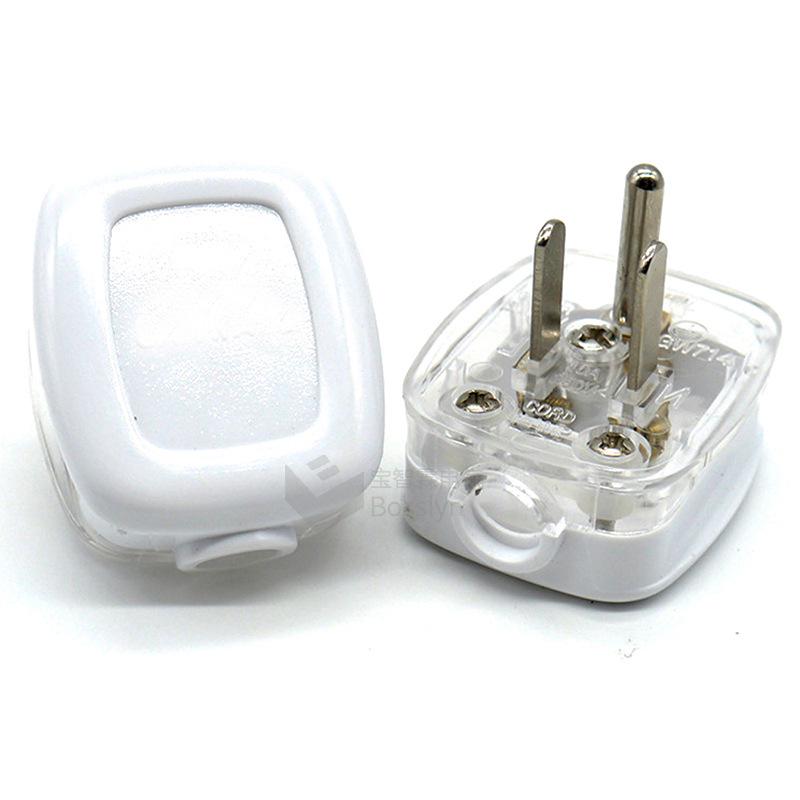 American Standard Lighting Fixture Power Plug for USA, Taiwan, Japan Households