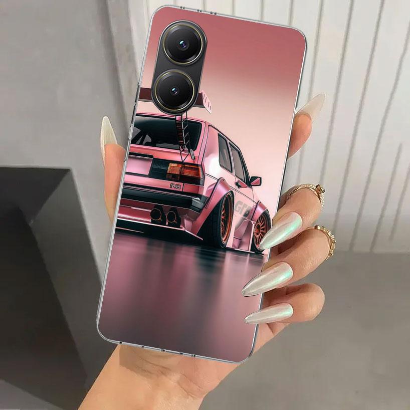 MK1 Golf Vintage Car Phone Case for Xiaomi Poco X5 X6 X7 Pro F7 Ultra M7 Redmi 15 15C 13 13C 12 12C 10 10A 10C 9 9A 9C 9T Shell