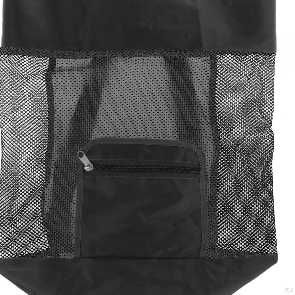 Beach Bag Collection Adjustable Carry Straps Sand Toy Shell Mesh