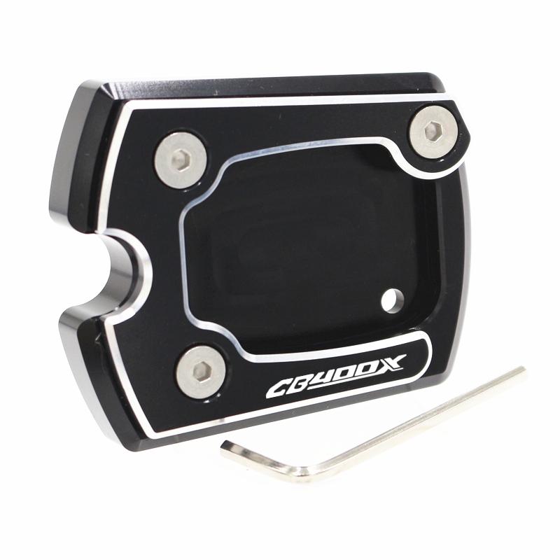 

Для Honda CB400X, боковая подставка, подставка, увеличенная подставка, удлинитель боковой подставки для HONDA CB400X CB400F CB 400 FX, все CB400X Black