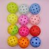 Pickleball Ball Competition Pickleball Rolling Plastic Ball Glowing Pickleball Pickle Ball with 40 Holes Racquet Sports