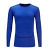 High Elastic Breathable Compression Sports Tights - Long Sleeve, Quick Drying, Solid Color for Basketball & Running