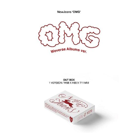 NewJeans 1. singel [OMG] Weverse Album Ver.