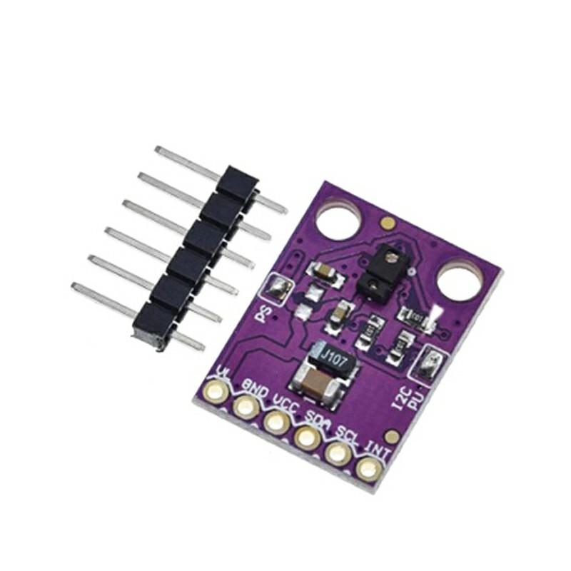 

APDS-9960 Module Ambient Light RGB Proximity Non-Contact Detection Gesture Motion Recognition Sensor 10*10*2 білий