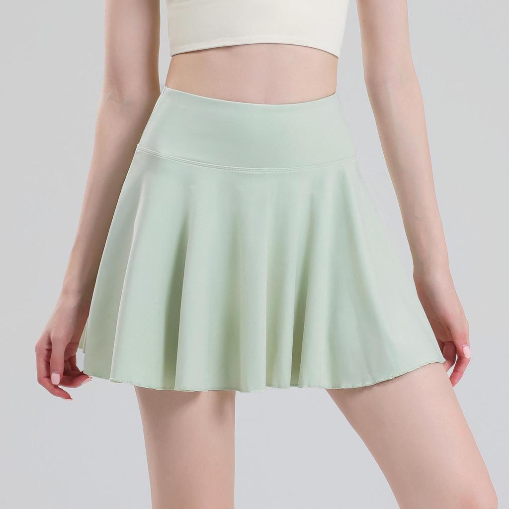 Women's Pleated Tennis Skirt - Quick-Drying, Anti-Exposure, Suitable for Yoga, Badminton, Running, and Fitness