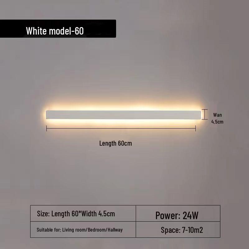 Modern Minimalist Wall Lamp for Bedroom, Living Room, or Hallway